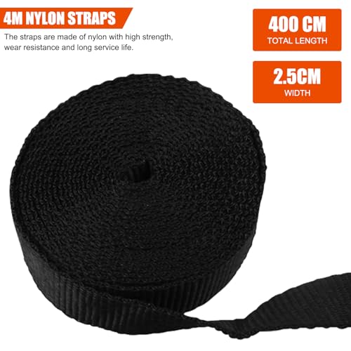 Abrazadera de correa de nailon de 13 pies para carpintería con mango ergonómico 6