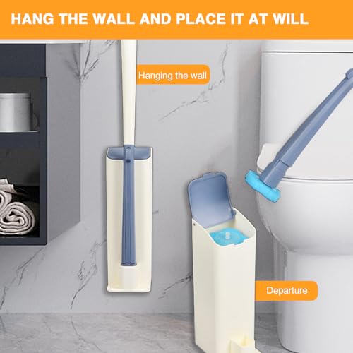 Image of Toilet Wand Holder Replacement for Clorox - Compatible with Clorox Toilet Wand System, Secure & Durable Storage for Toilet Cleaning Brush