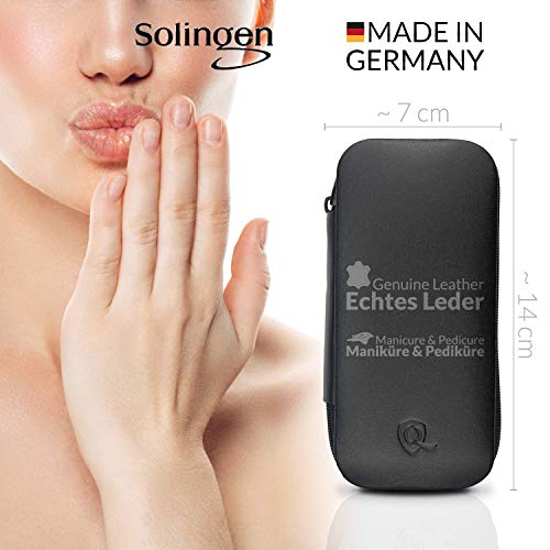 marQus Maniküre Set Damen und Herren Solingen Made in Germany 7 Teile mit patenierter Glasfeile für Hand- und Fußpflege… – Bild 3