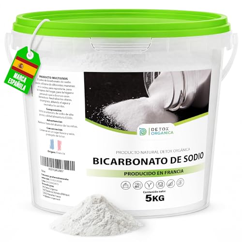 Detox Organica Bicarbonato Sodio 5kg - Alta Pureza Alimentaria & Limpieza