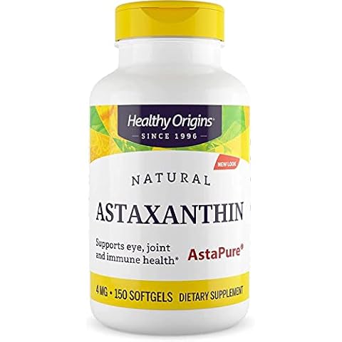 Healthy Origins Astaxanthin Gels 4 MG Cover