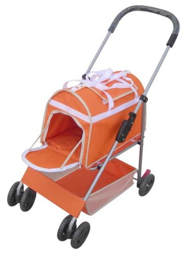 Deluxe 3 in 1 Luxury Pet Stroller Carrier