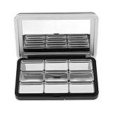 Apparence élégante : dotée d’un design épuré et minimaliste, cette palette de fards à paupières magnétique allie beauté et praticité. palette de fards à paupières magnétique vide