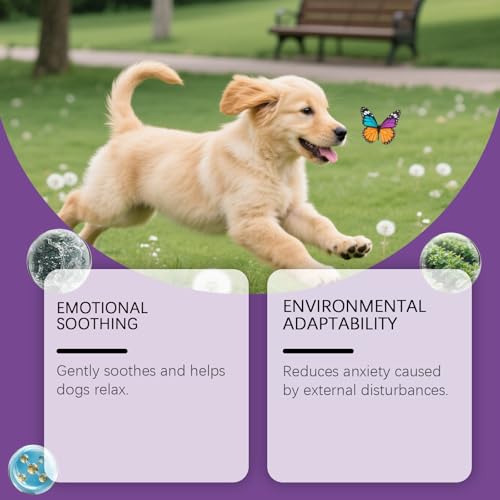 Pet Calming Spray for Dogs & Cats, Calms for Anxiety Helps Reduce Stress, Calming Diffuser for Use Around the House & Travelling, Soothing Spray for Blankets Carriers Pet Bedding, Gentle Formula 100ml - Image 3