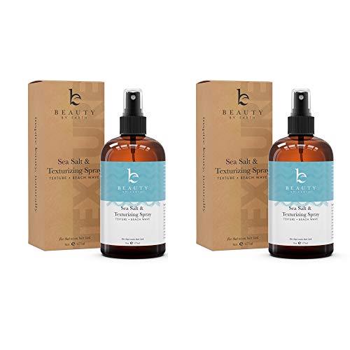 Sea Salt Spray for Hair Men & Women - Dry Texture Spray for Hair, Hair Texturizer Wavy Hair Products, Texturizing Spray & Volumizing Spray, Hair Texture Spray, Curl Spray, Beach Waves Spray Hair Spray (2 Pack)