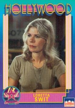 Loretta Swit trading card (MASH Margaret Houlihan Hot Lips) 1991 Hollywood Walk Fame #240