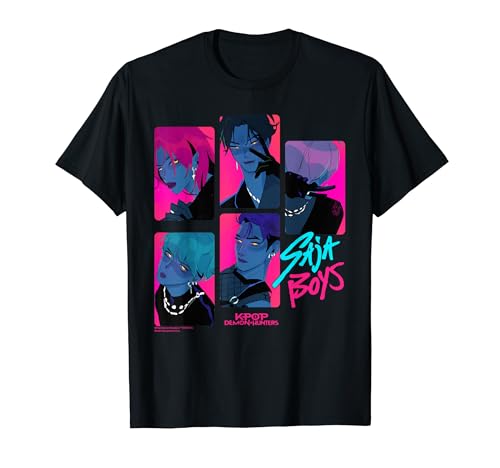 KPop Demon Hunters Saja Boys Demons Tシャツ
