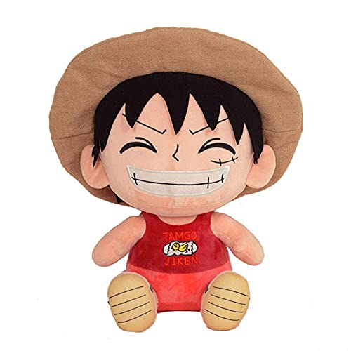 ELOVER Anime en Peluche poupées Jouet Tony Chopper en Peluche Luffy en Peluche Cosplay Peluche en Peluche Cover