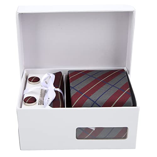 Set de corbatas clásicas para hombre con accesorios miniatura 6