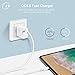Huntkey USB-C Type C Charger, 27W 9V/3A, PD3.0 QC4.0 Fast Wall Charger for iPad Pro 11
