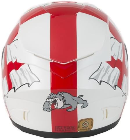 Vcan V100 England Motorcycle Helmet XS 