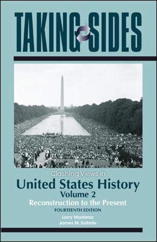 Amazon | Taking Sides Clashing Views in United States History: Reconstruction to the Present ...