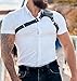 Men's Leather Chest Harness Body Chain Adjustable Gothic Vest Shoulder Armors Strap Steampunk Belt Rave Clubwear Costume