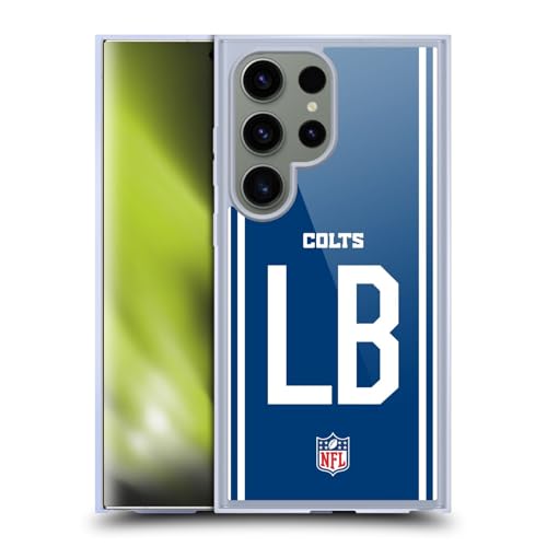 Coque Indianapolis Colts pour Samsung Galaxy S24 Ultra et MagSafe Coque Gel NFL Head Case