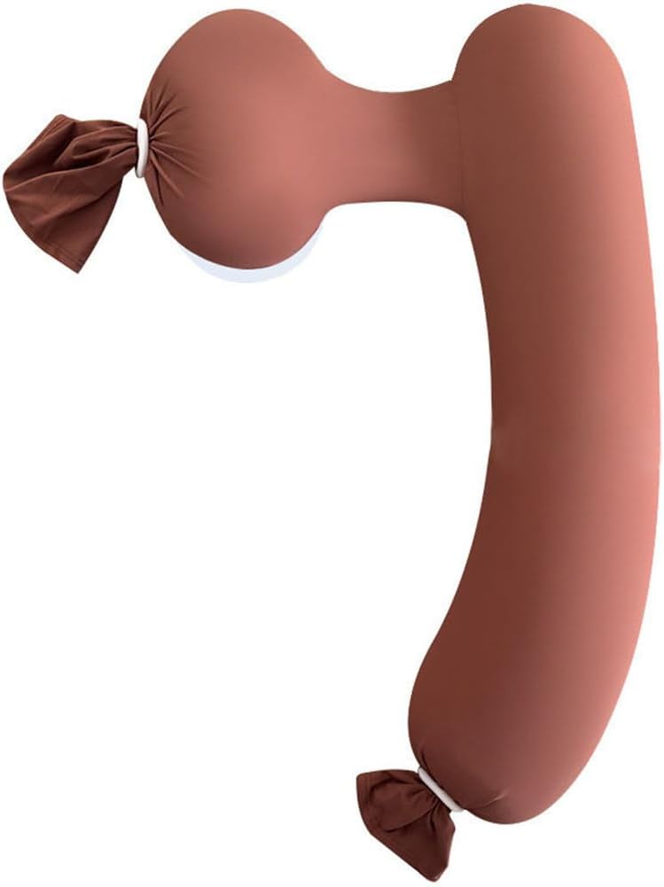 Full Body Pregnancy Pillow with Removable Cover for Maternity Women,Pregnancy Pillows for Sleeping,Support for Back, Legs, Belly,Pregnancy Pillow for Women,Brown