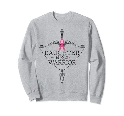 Daughter Of A Warrior Breast Cancer Support Squad Sweatshirt