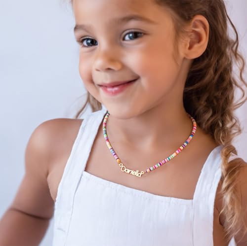 Personalized Name Necklace | Sterling Silver/Stainless Steel | 14 Fonts, 4 Colors, 5 Chains | Tarnish-Free, Handmade Gift for Women: Mom, Daughter, Sister | Ideal for Birthday, Mother's Day,Christmas3