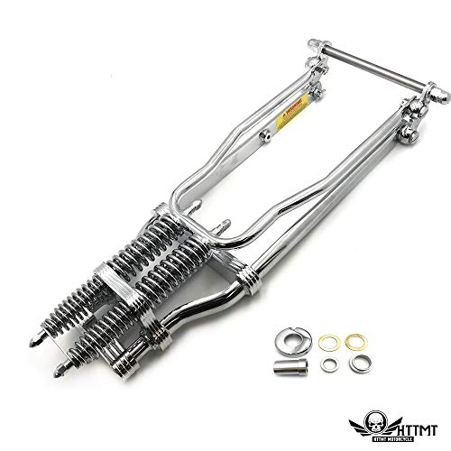 Smt- Custom Springer Front End Handlebar Adapter Fit -4" Under Stock Harley Motorcycle #TOP3