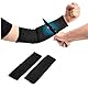 CYSFETENA 1 Paar Unterarmschutz Schnittschutz, beständig Abriebfest Brandbeständig Armschutzhülle,Doppelschichtige Faserlinie Stahldraht Schnittschutz Arm Sleeve für Fabrik