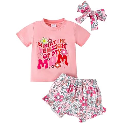 Yanmucy Ensemble d'été pour Bébé Fille Cover