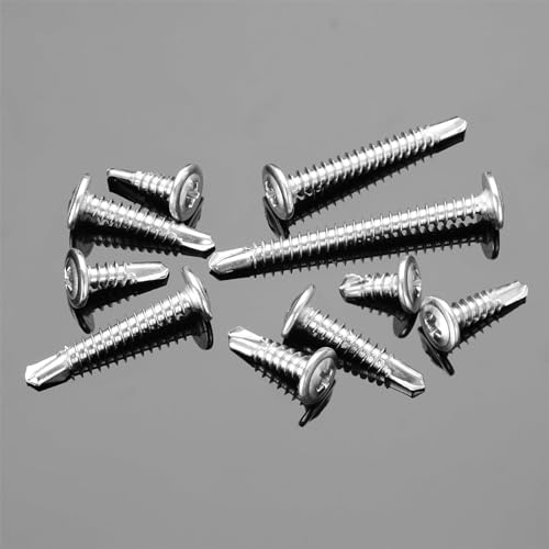Pack of 300 Self Tapping Screws 4.2 x 13 mm Stainless Steel A2 V2A Wood Screws Full Thread with Phillips Screwdriver Bit - Image 4