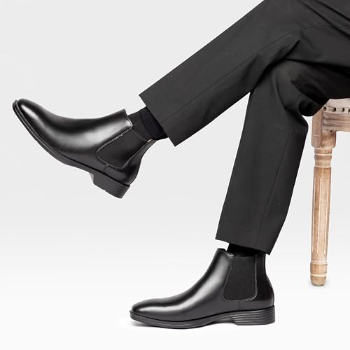 フォクスセンス ブーツ メンズ 走れる ビジネスシューズ チェルシーブーツ 軽量 撥水 革靴 本革 ビジネス サイドゴアブーツ チャッカー ドレスシューズ 歩きやすい 紳士靴 フォーマル の商品画像 8