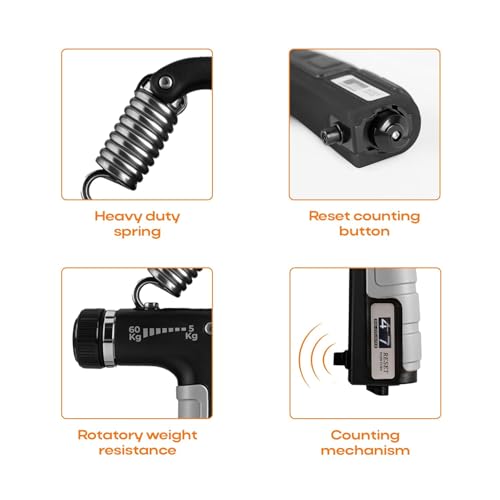LEAFED Hand Grip Adjustable with Digital Counter — Hand Grippers - image 3