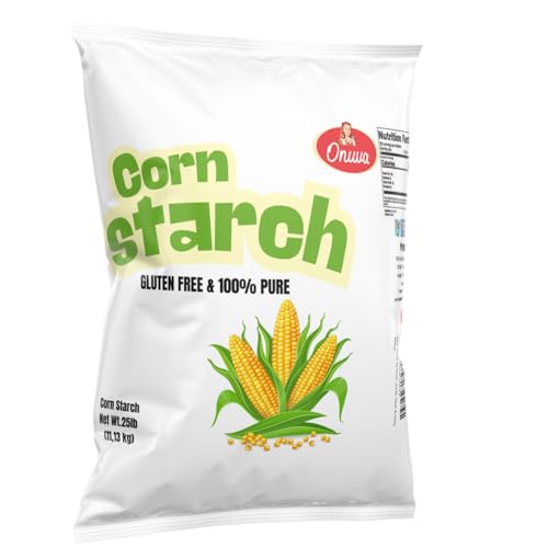 Corn starch by Onuva - 25 lbs (11.3 kg) gluten free vegan
