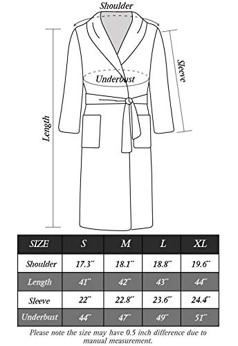 Kniffi Kimono Bathrobe For Women Terry Cloth Robes Knee Length Towel Bathrobe White M #TOP5