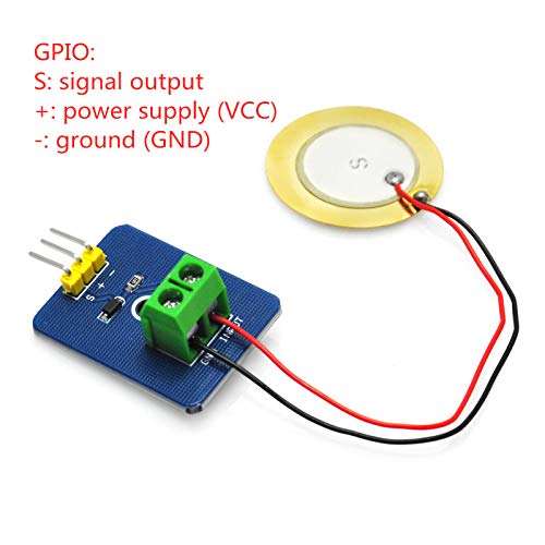 Gikfun Analog Ceramic Piezo Vibration Sensor Module #TOP22
