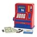 Learning Resources Teaching ATM Bank, Blue & Red, Classic Toy, 32 Pieces, Ages 3+, 12-1/8 l x 10 w x 4-1/2 h in