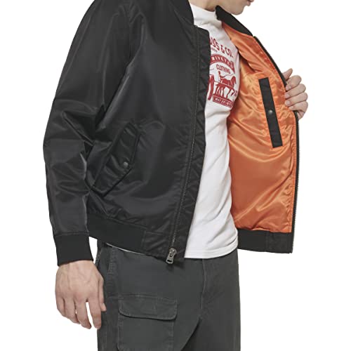 Image of Levi's Men's Flight Satin Unfilled Ma-1 Bomber