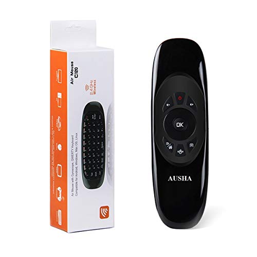 Image of Universal TV Remote Air Mouse, Wireless Keyboard Fly Mouse 2.4GHz Connection Air Remote Keyboard Mouse for Android TV Box /PC /Smart TV /Projector /HTPC /All-in-one PC /TV