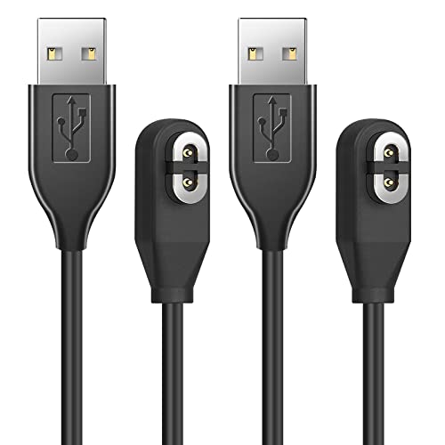 HanCenDa Lot de 2 câbles de Charge de Rechange pour AfterShokz Aeropex AS800 & Shokz OpenRun Pro & OpenRun & OpenRun Mini & OpenComm, Cordon de Charge magnétique pour Casque à Conduction osseuse Cover