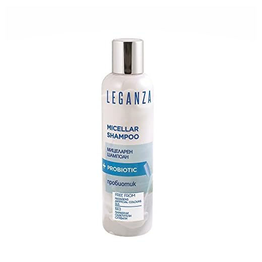 Leganza PM™ Yoghurt Probiotic Micellar Schampo - Sulfat och Paraben Fri - För intensiv håråterställning