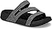 Crocs Women's Getaway Strappy Sandals, Black Gems, 8
