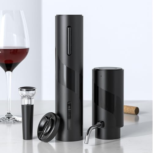 Bouchon à vide et ouvre-bouteille électrique pour préserver le vin