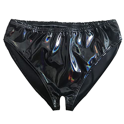 Genérico tanga pintura de cintura abierta ropa interior mujer alta lencería envuelta pequeña brillante sexy cadera tanga traje sexy día de San Valentín Femmelingerie cinta regalo, a, XXXL