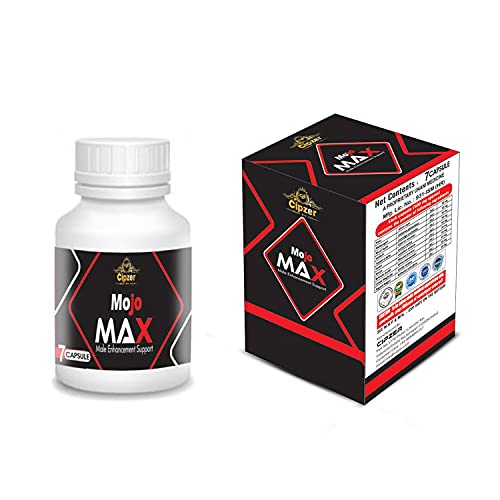 Mojo MAX Capsules for Men | Enhancement Supplement for Men | Natural Supplement for Energy and Stamina Booster and General Wellness for Men (500mg) (Pack of 7) Mojo MAX Capsules for Men | Enhancement Supplement for Men | Natural Supplement for Energy and Stamina Booster and General Wellness for Men (500mg) (Pack of 7)