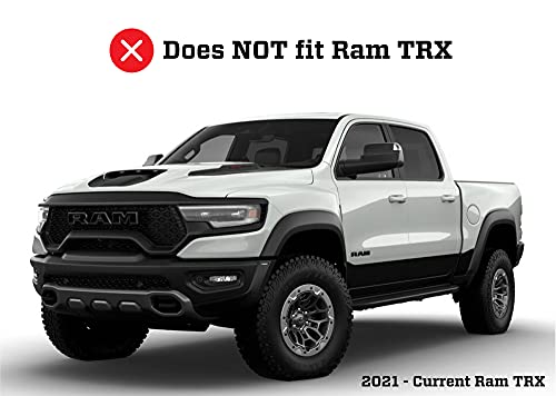 Husky Liners - Front & Rear Mud Guards | 2019 - 2023 Ram 1500 (New Body Style) With Oem Fender Flares - Black, 4 Pc. | 58136 #TOP3