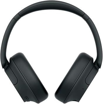 Sony Wireless Noise Cancelling Headphones Black Bluetooth Over Ear Headphones Premium Sound Long Battery Life Built in Microphone with AudioTrends Bundle for Travel and Entertainment