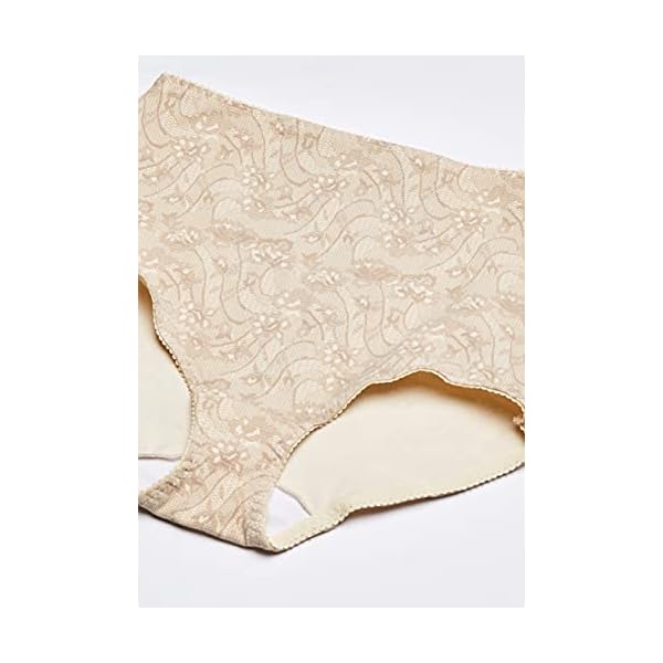 Bali-Womens-Cotton-Light-Control-Shapewear-Brief-Fajas-2-Pack-DFX037 Bali womens Cotton Light Control Dfx037 2-pack shapewear briefs, Nude/Lace for Flowers, 3X-Large Plus