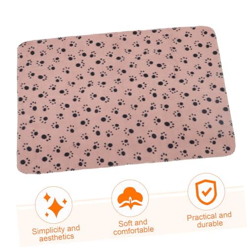 Tapis absorbant Kisangel lavable machine pour chien et chat en fleece