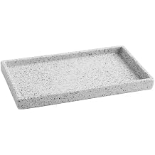 Serving Tray Vintage Granite Ceramic Tray Jewelry Aromatherapy Storage Bathroom Living Room Desktop Decorative TraysB