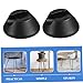 Angoily Anti-Skid Pads for Chair 8pcs Rubber Furniture Leg Protectors Fastening Tools