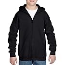 Gildan Kids' Full Zip Hooded Youth Sweatshirt