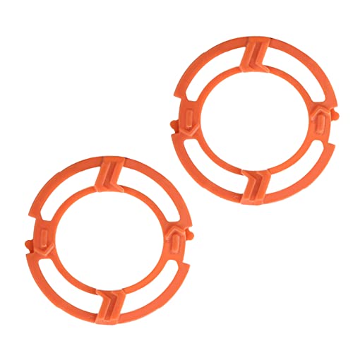 3 Pezzi Anelli di Fissaggio Lama Arancione per