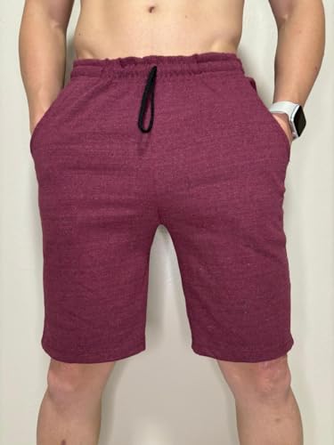 Kit 5 Bermudas moletom masculino, academia dia a dia (BR, Alfa, GG, Regular, Regular, Cores sortidas