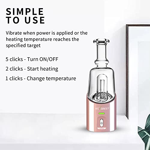 Top Wax Diffuser Gift Set, Indoor Aromatherapy Diffuser For Novices And Veterans (Rose Gold) #TOP3