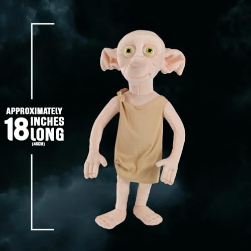 Peluche Dobby de Noble Collection grand format 46cm poupée elfe de maison